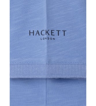 Hackett London Polo Johnny Collar bleu