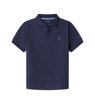 Hackett London Polo Johnny Collar navy