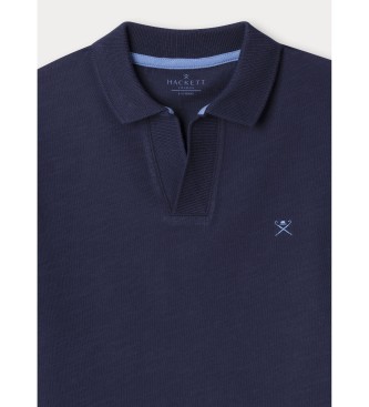 Hackett London Polo Johnny Collar navy