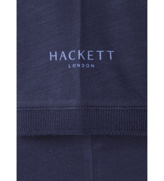 Hackett London Polo Johnny Collar navy