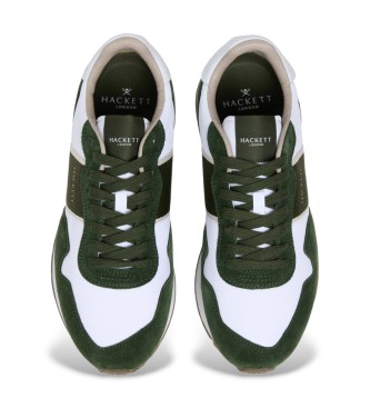 Hackett London Sneakers verdi Keston Symbol