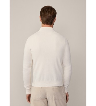 Hackett London Off-white plain jumper