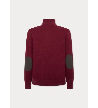 Hackett London Pullover Lana Zip red