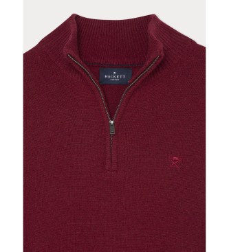 Hackett London Pullover Lana Zip red