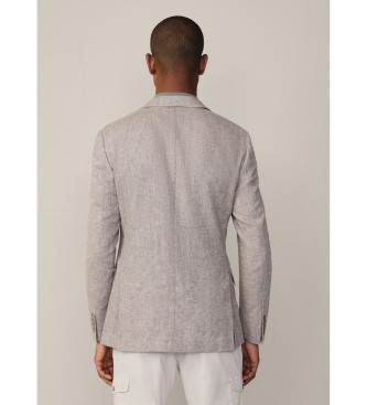 Hackett London Blazer bege Lin