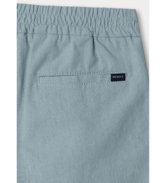 Hackett London Short Linen Short green