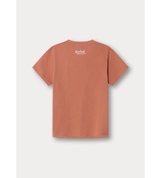 Hackett London Maglietta arancione London Tee
