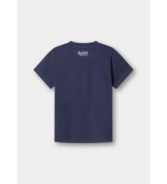 Hackett London Maglietta blu London Tee
