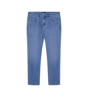 Hackett London Jeans Lux di colore azzurro