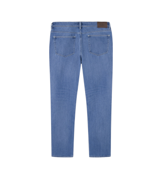 Hackett London Jeans Lux di colore azzurro