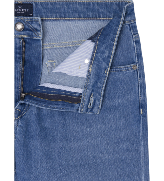 Hackett London Jeans Lux di colore azzurro