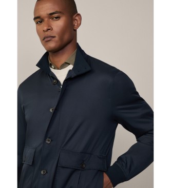 Hackett London Aviator Jacket navy