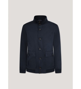 Hackett London Aviator Jacket navy