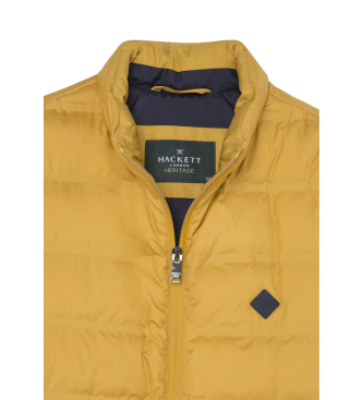 Hackett London Gilet Lward moutarde