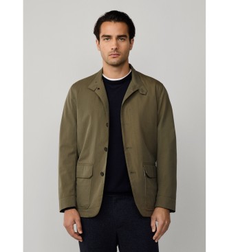 Hackett London Giacca verde Pkt