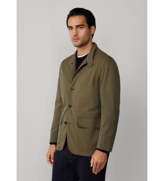 Hackett London Giacca verde Pkt