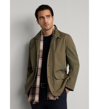 Hackett London Giacca verde Pkt