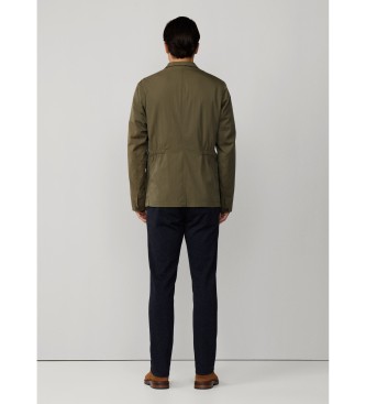 Hackett London Giacca verde Pkt
