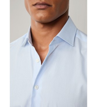 Hackett London Blauw magisch overhemd