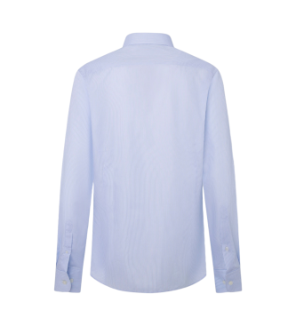 Hackett London Magic Skjorta Mel Stri bl