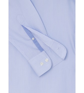 Hackett London Magic Skjorta Mel Stri bl