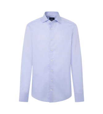 Hackett London Magic Shirt Twill blue