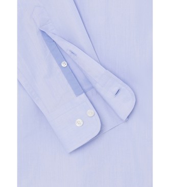 Hackett London Magic Shirt Twill azul