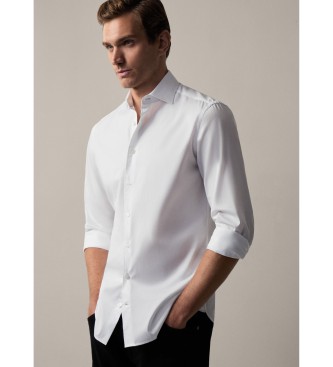 Hackett London Magic Shirt Twill blanc