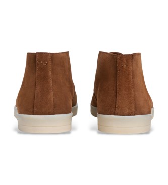 Hackett London Stivaletti Martins Chukka in camoscio marrone