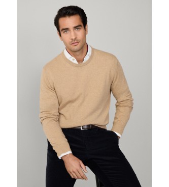 Hackett London Camisola bege Merino