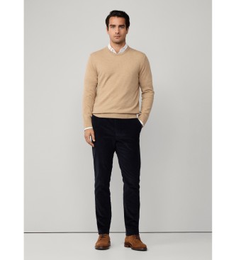 Hackett London Camisola bege Merino