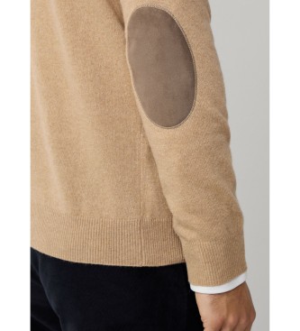 Hackett London Camisola bege Merino