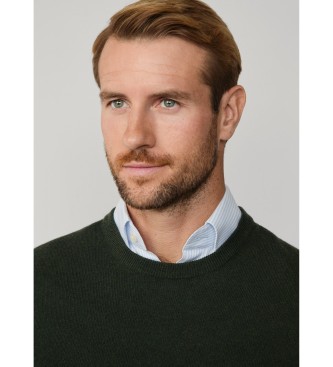 Hackett London Camisola Merino verde