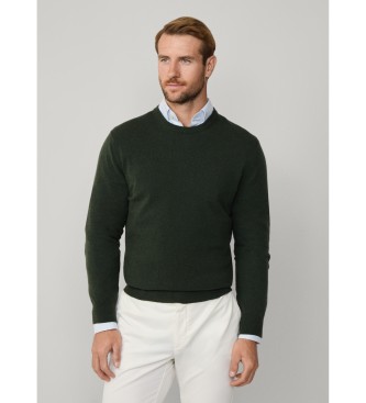Hackett London Camisola Merino verde