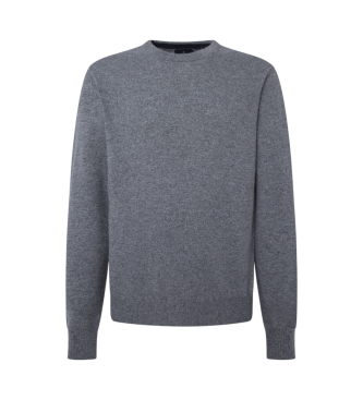 Hackett London Merino Cash Mix Crew gr