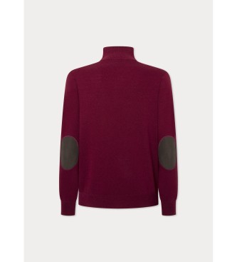 Hackett London Pull en mrinos Cash Mix Hz rouge