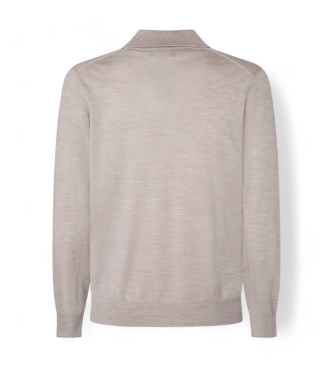 Hackett London Jersey Merino S beige