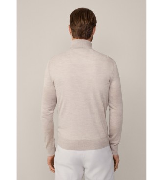 Hackett London Jersey Merino Roll beige