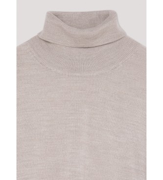 Hackett London Jersey Merino Roll beige