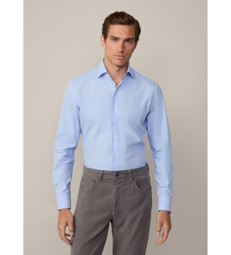 Hackett London Blauw Mini Gingham Overhemd