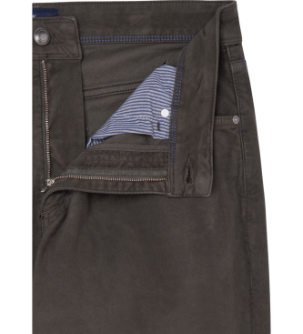 Hackett London Moleskin broek groen