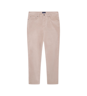 Hackett London Moleskin beige trousers