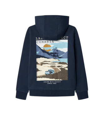 Hackett London Sweatshirt Mountain navy