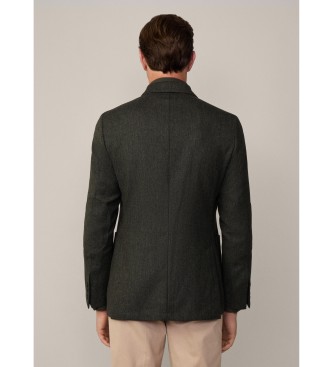 Hackett London Jas Multi Trim groen