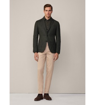 Hackett London Jakna Multi Trim green