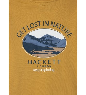 Hackett London Sweatshirt Nature yellow