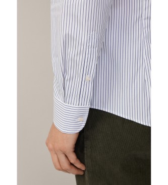 Hackett London Camisa Navy Stripe azul