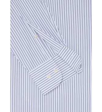 Hackett London Camisa de riscas azul-marinho