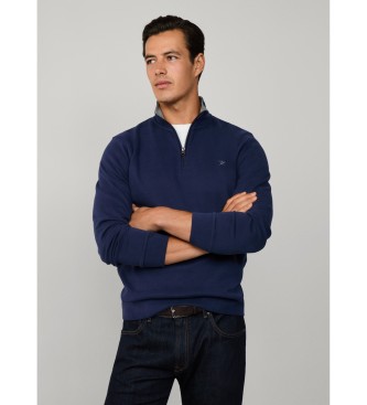 Hackett London Sweatshirt New Double navy