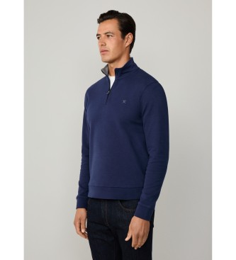 Hackett London Sweatshirt New Double navy